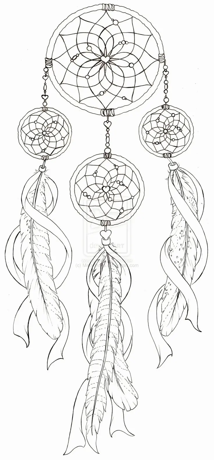 Dream Catcher Coloring Pages