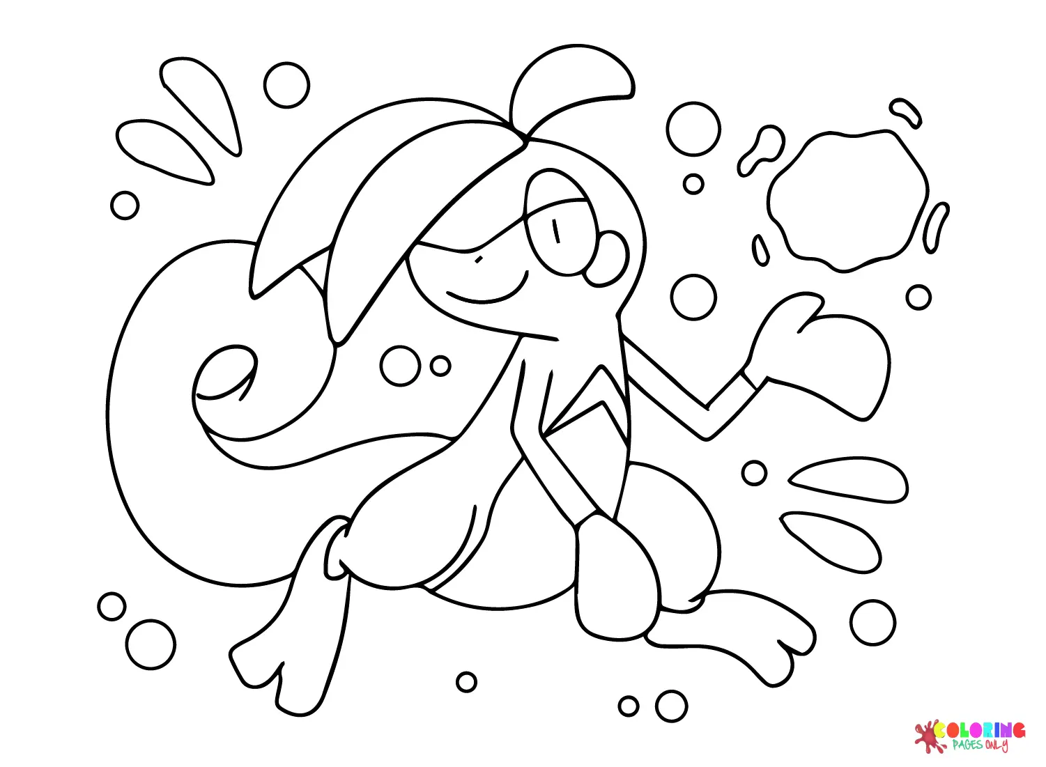 Drizzile Coloring Pages