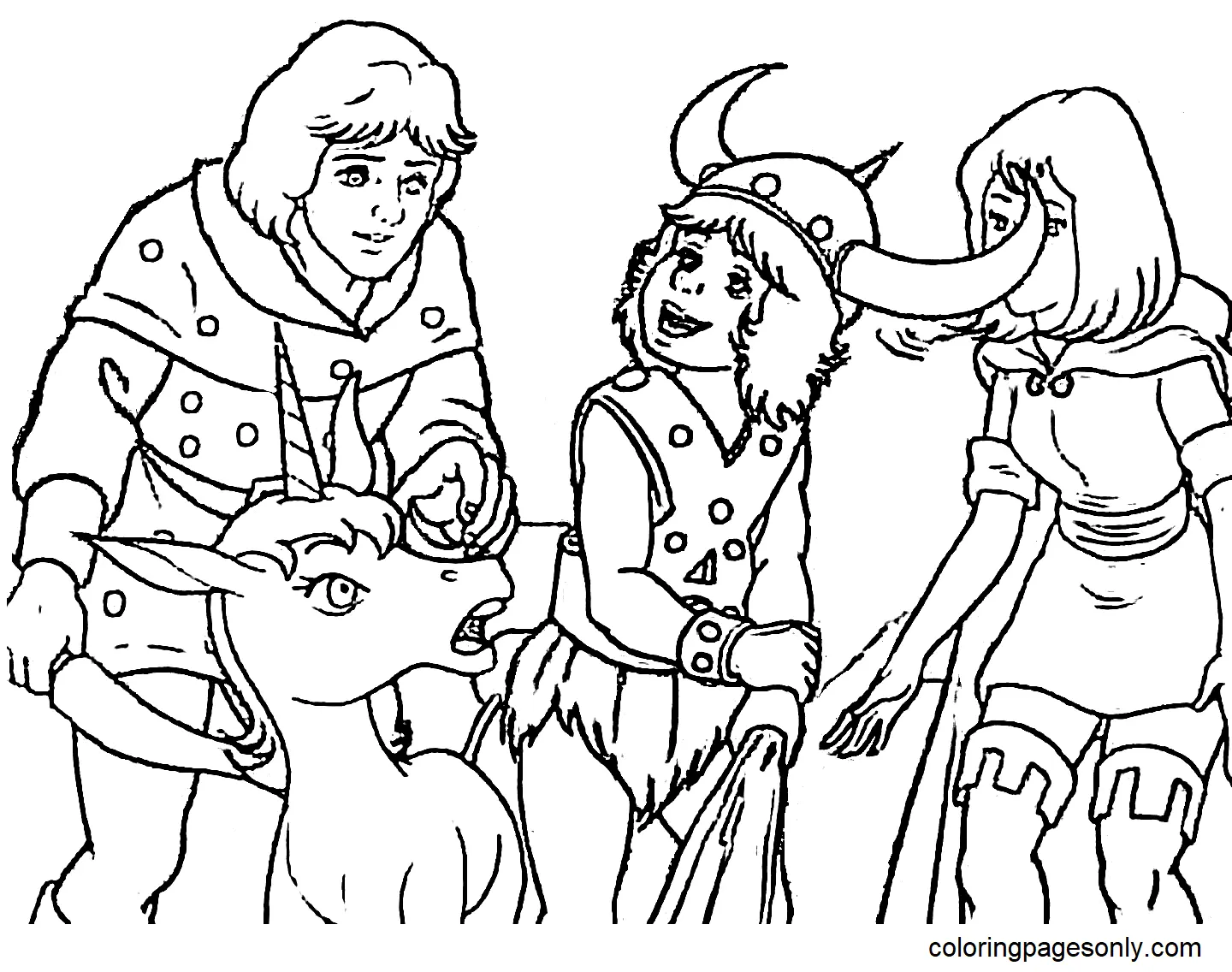 Dungeons and Dragons Coloring Pages