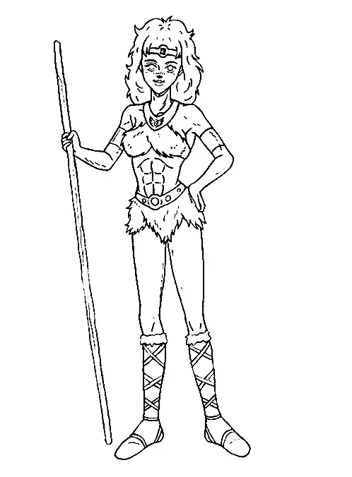 Dungeons and Dragons Coloring Pages