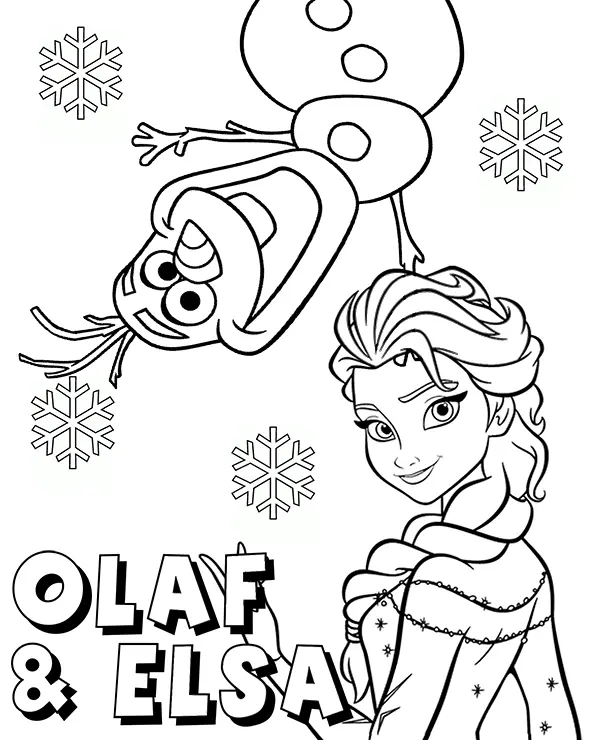 Elsa Coloring Pages