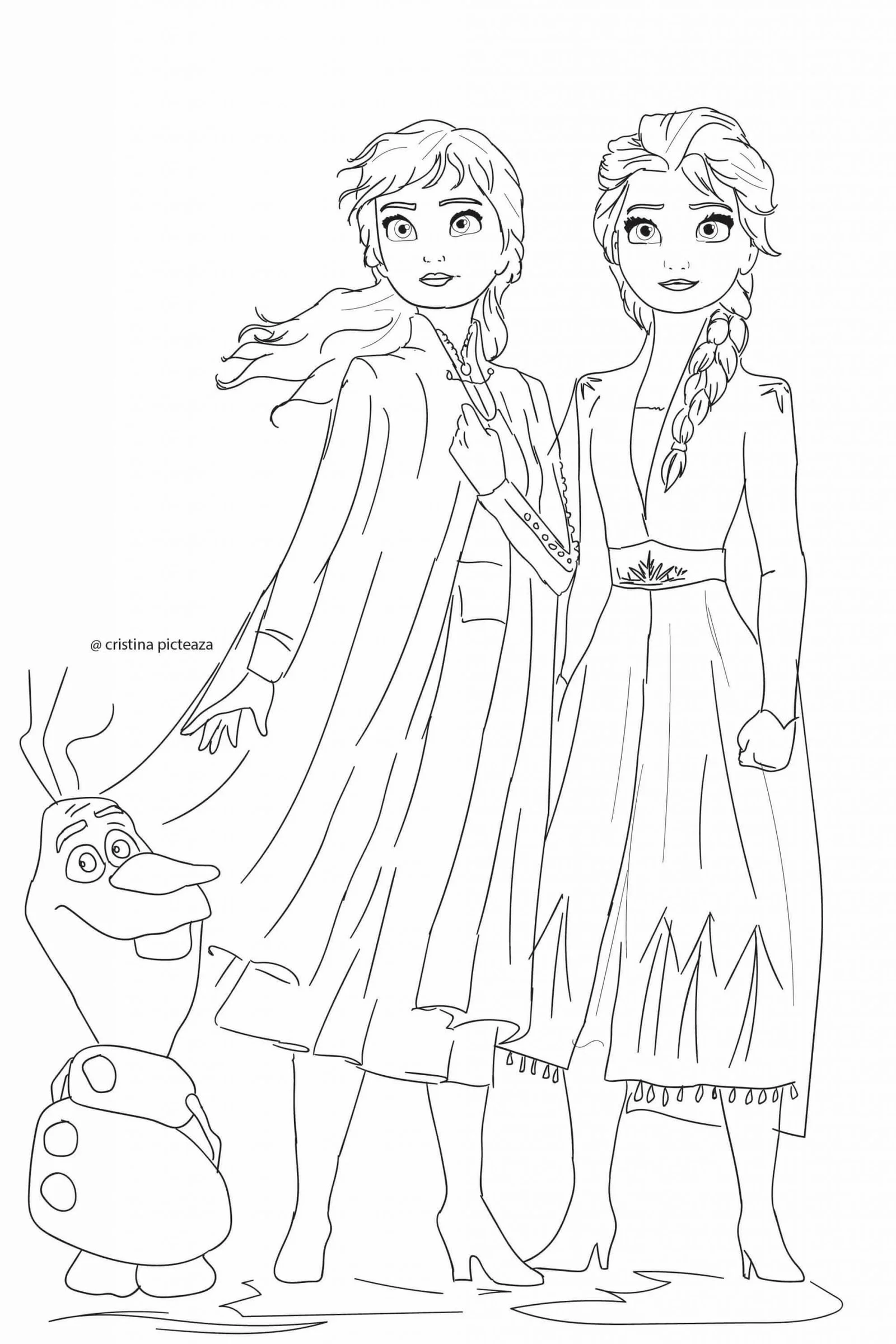 Elsa Coloring Pages