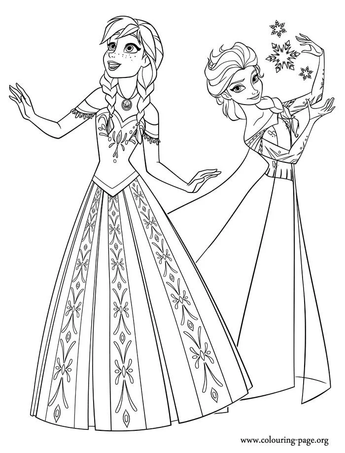 Elsa Coloring Pages