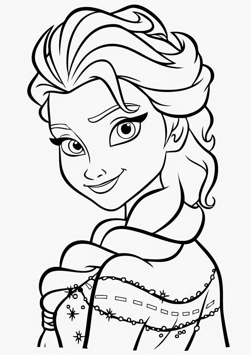 Elsa Coloring Pages