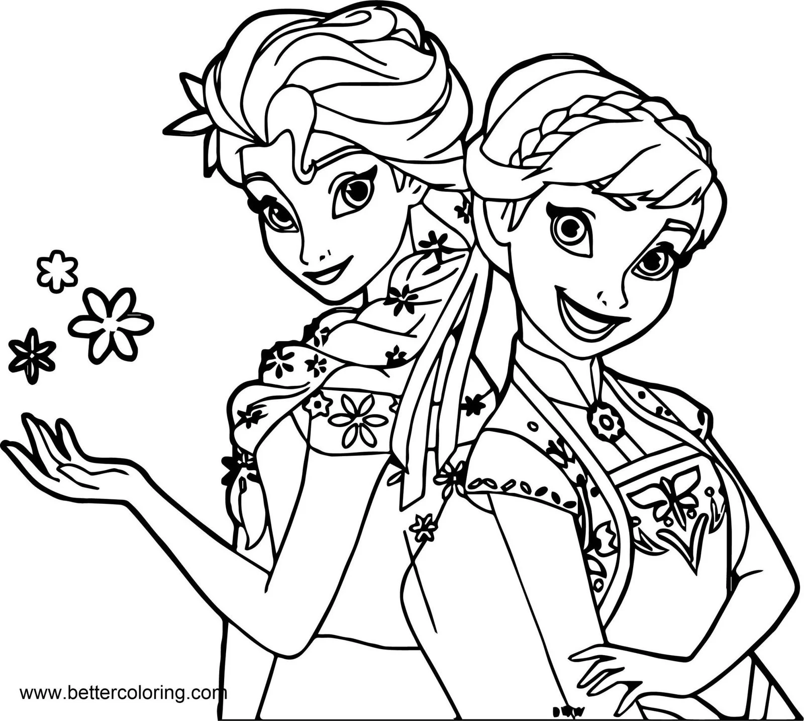 Elsa Coloring Pages