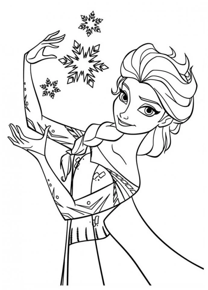 Elsa Coloring Pages