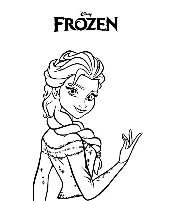 Elsa Coloring Pages