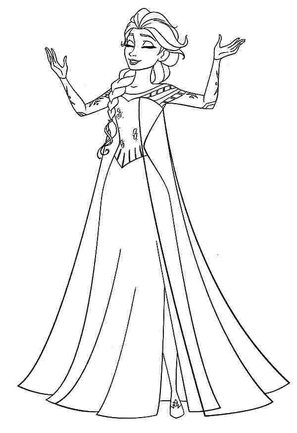 Elsa Coloring Pages