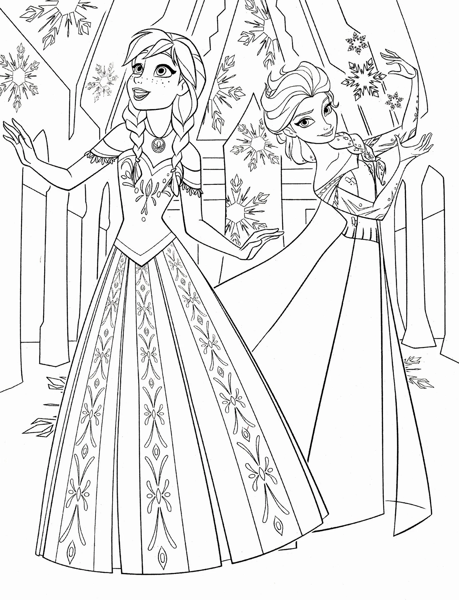 Elsa Coloring Pages