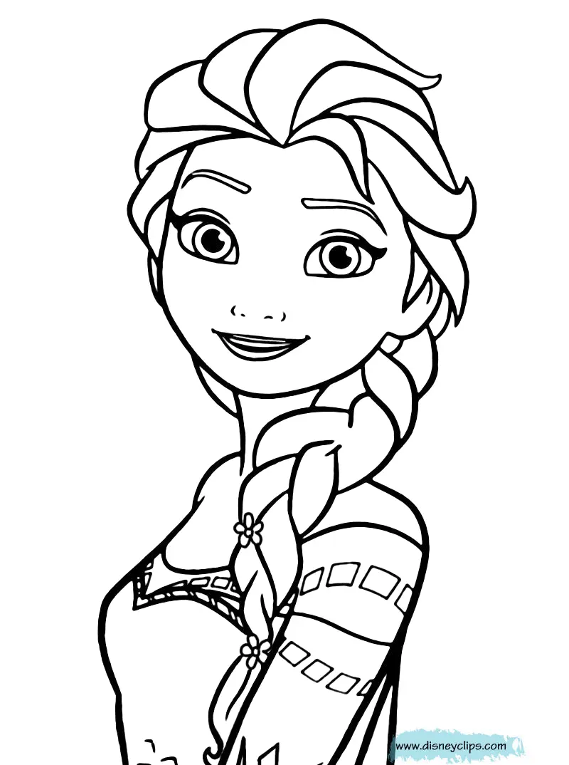 Elsa Coloring Pages