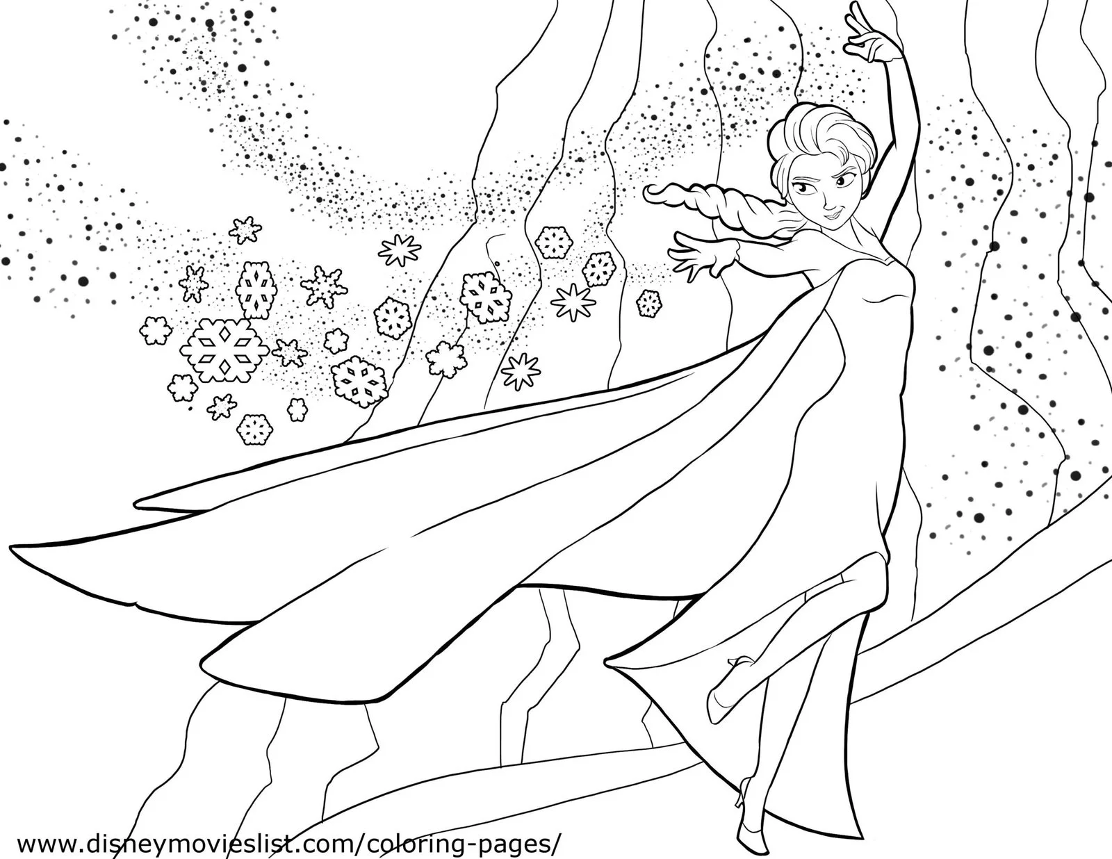 Elsa Coloring Pages