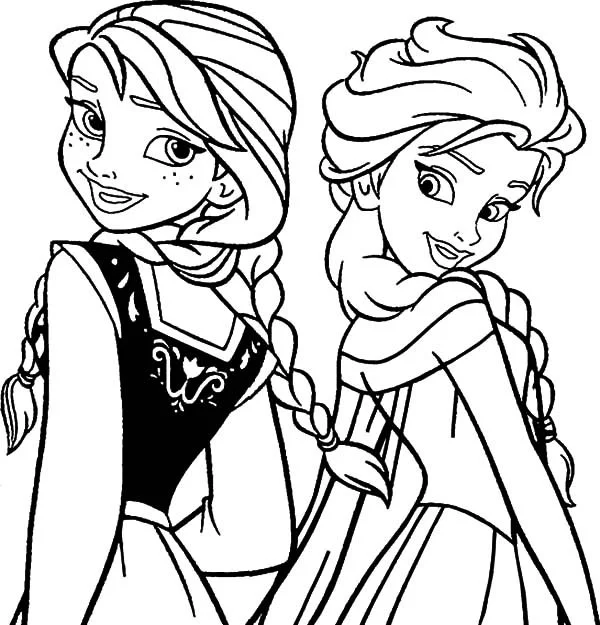 Elsa Coloring Pages