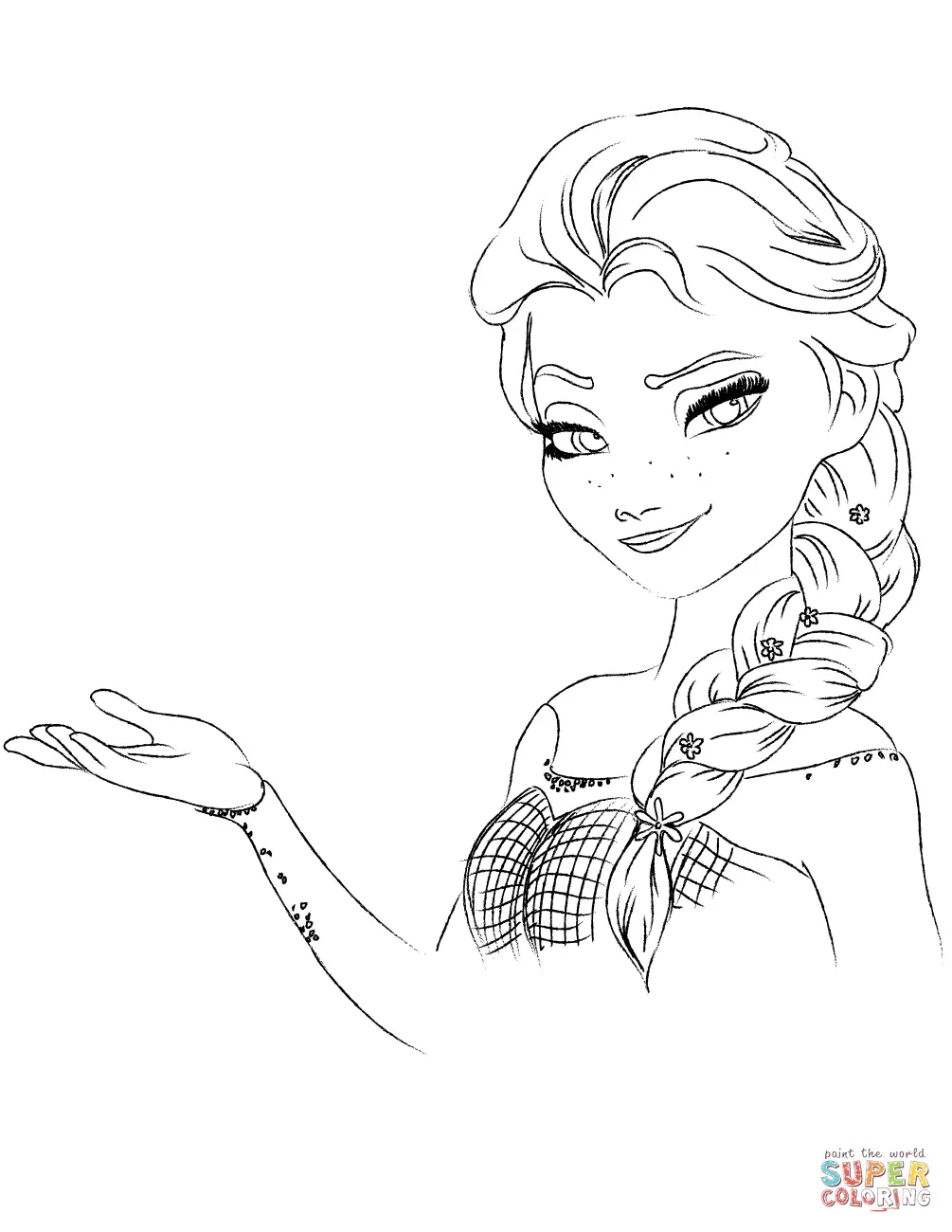 Elsa Coloring Pages