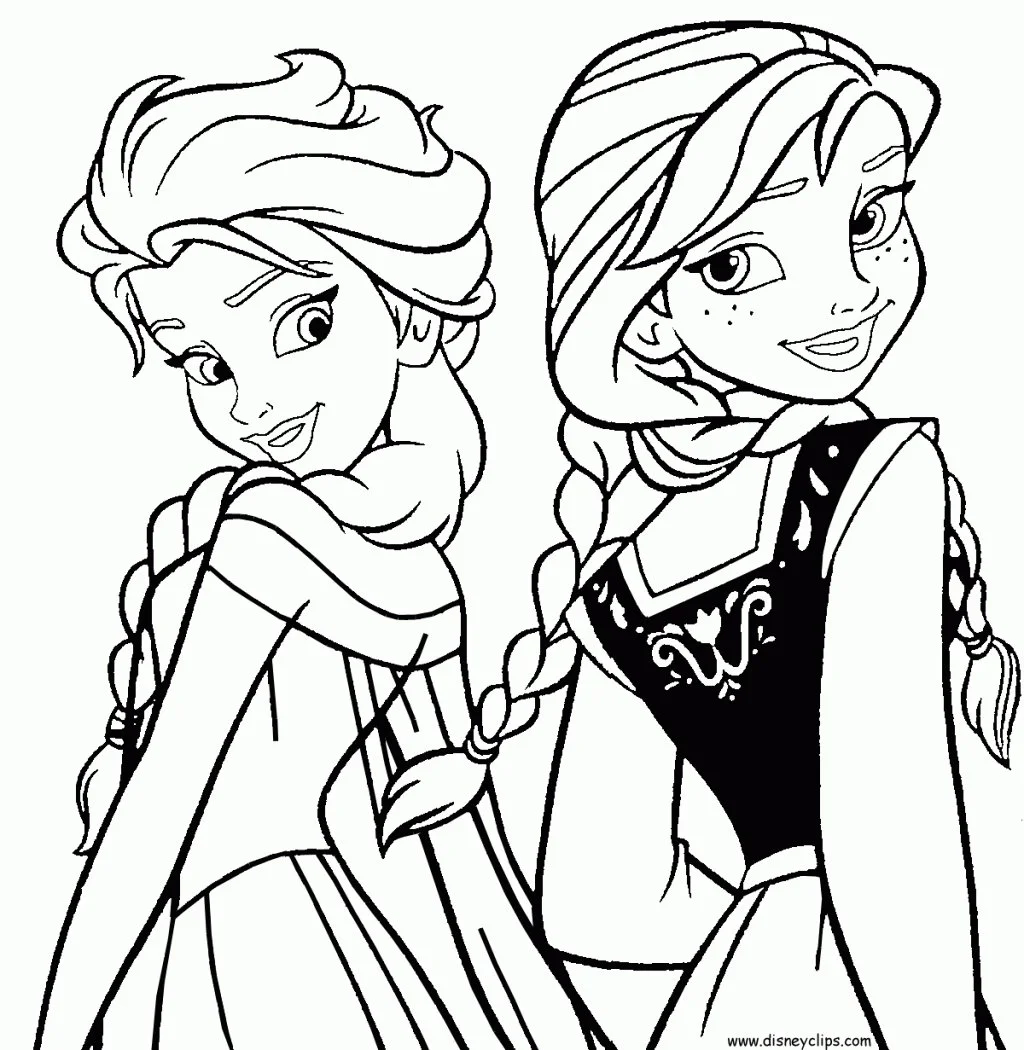 Elsa Coloring Pages