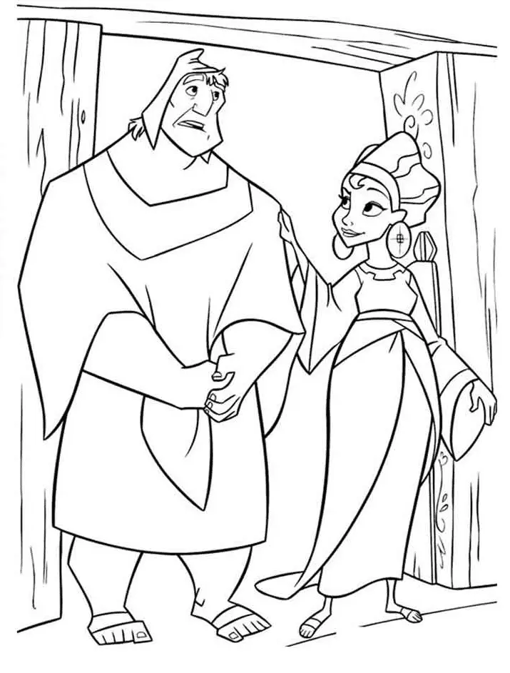 Emperor s New Groove Coloring Pages