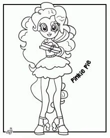 Equestria Girls Coloring Pages
