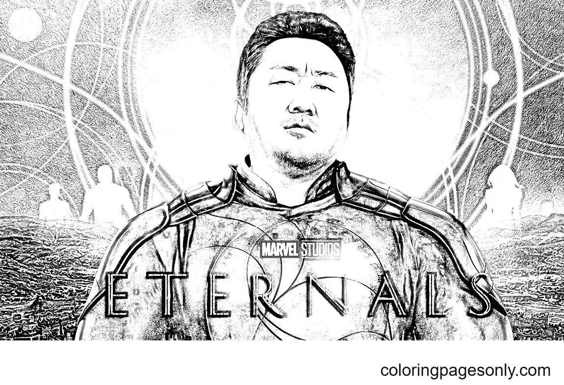 Eternals Coloring Pages