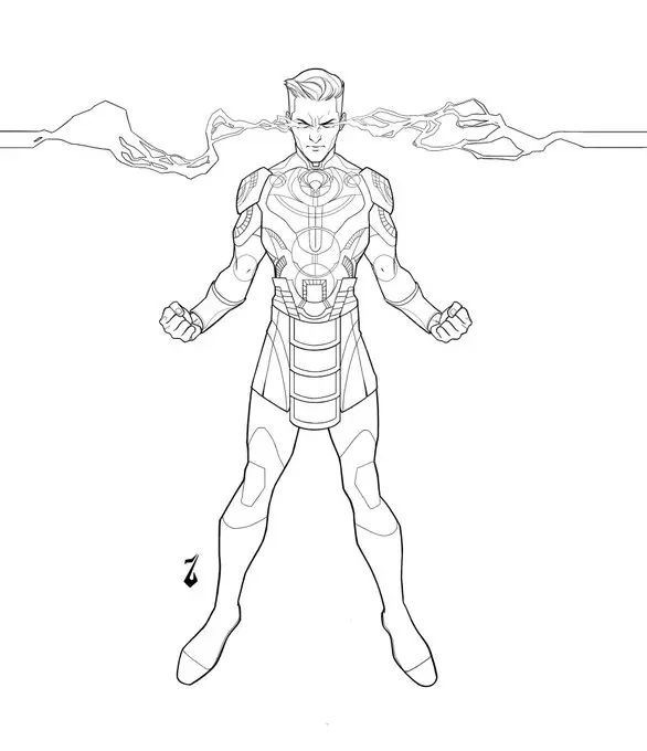 Eternals Coloring Pages