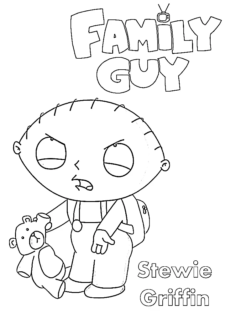 Family Guy Coloring Pages