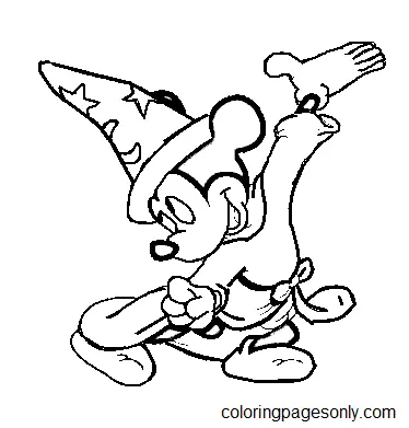 Fantasia Coloring Pages
