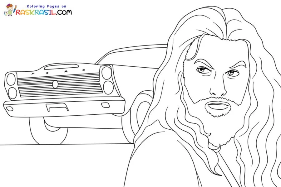 Fast and Furious Coloring Pages