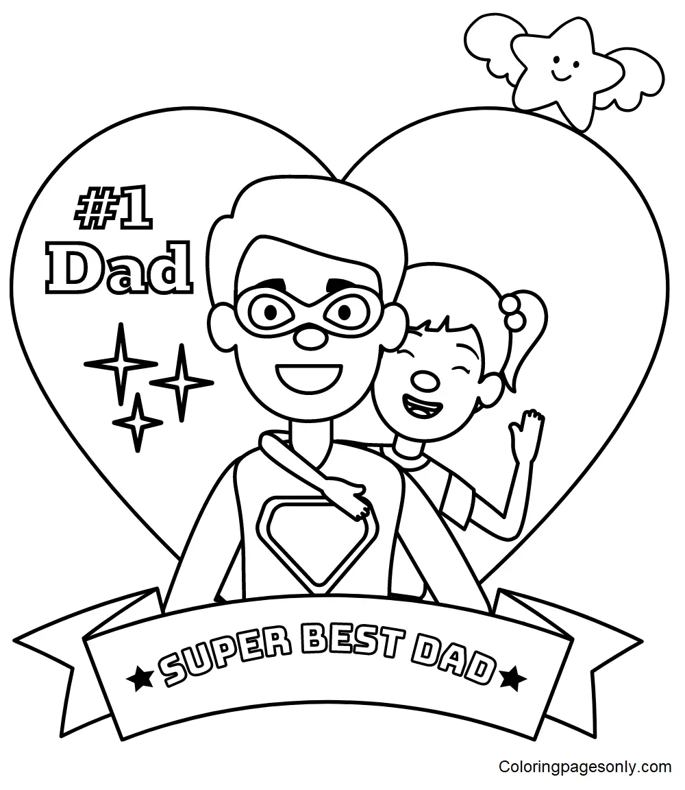 Father s Day Coloring Pages