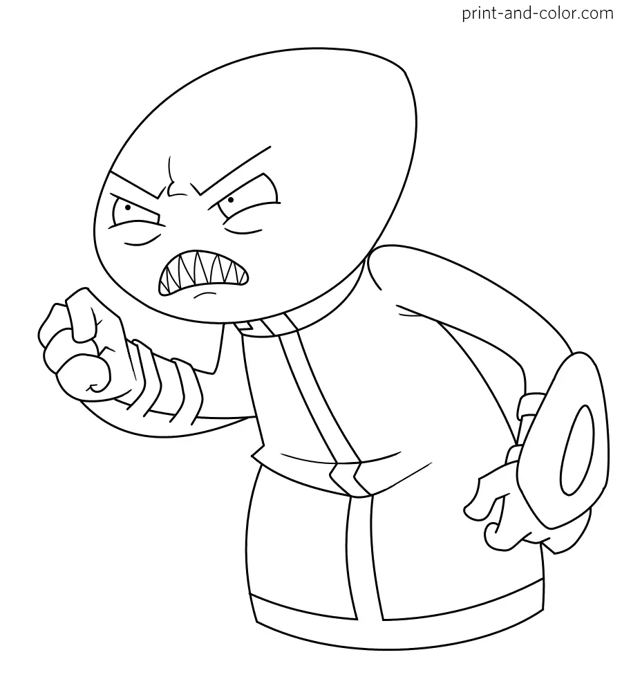 Final Space Coloring Pages