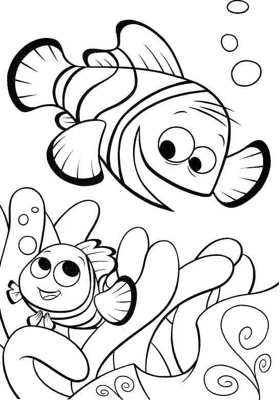 Fish Bowl Coloring Pages