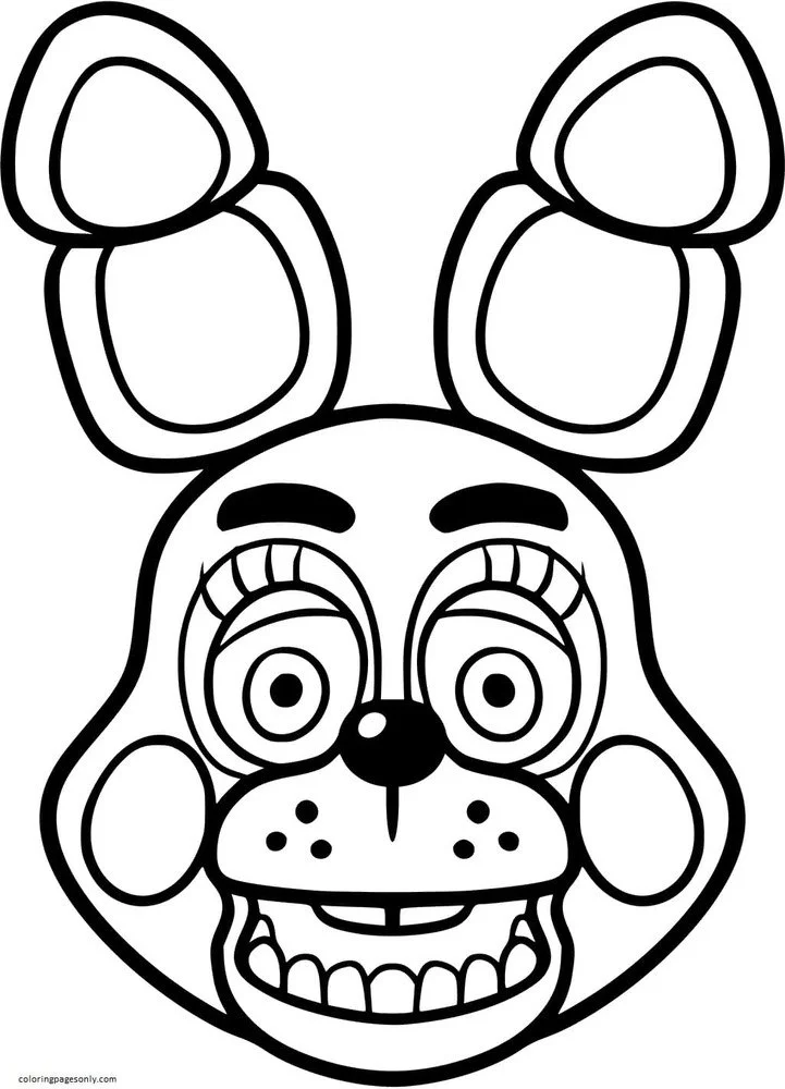 Five Nights At Freddy s Coloring Pages