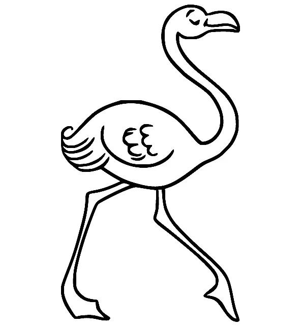 Flamingo Coloring Pages