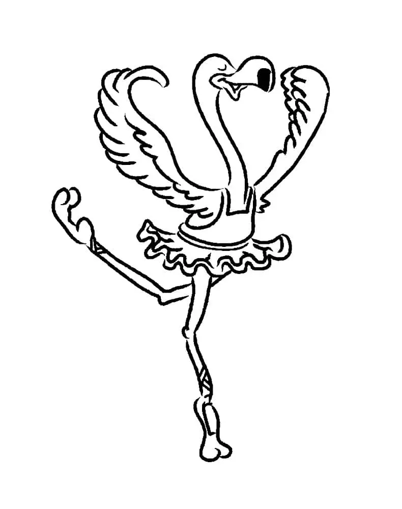 Flamingo Coloring Pages