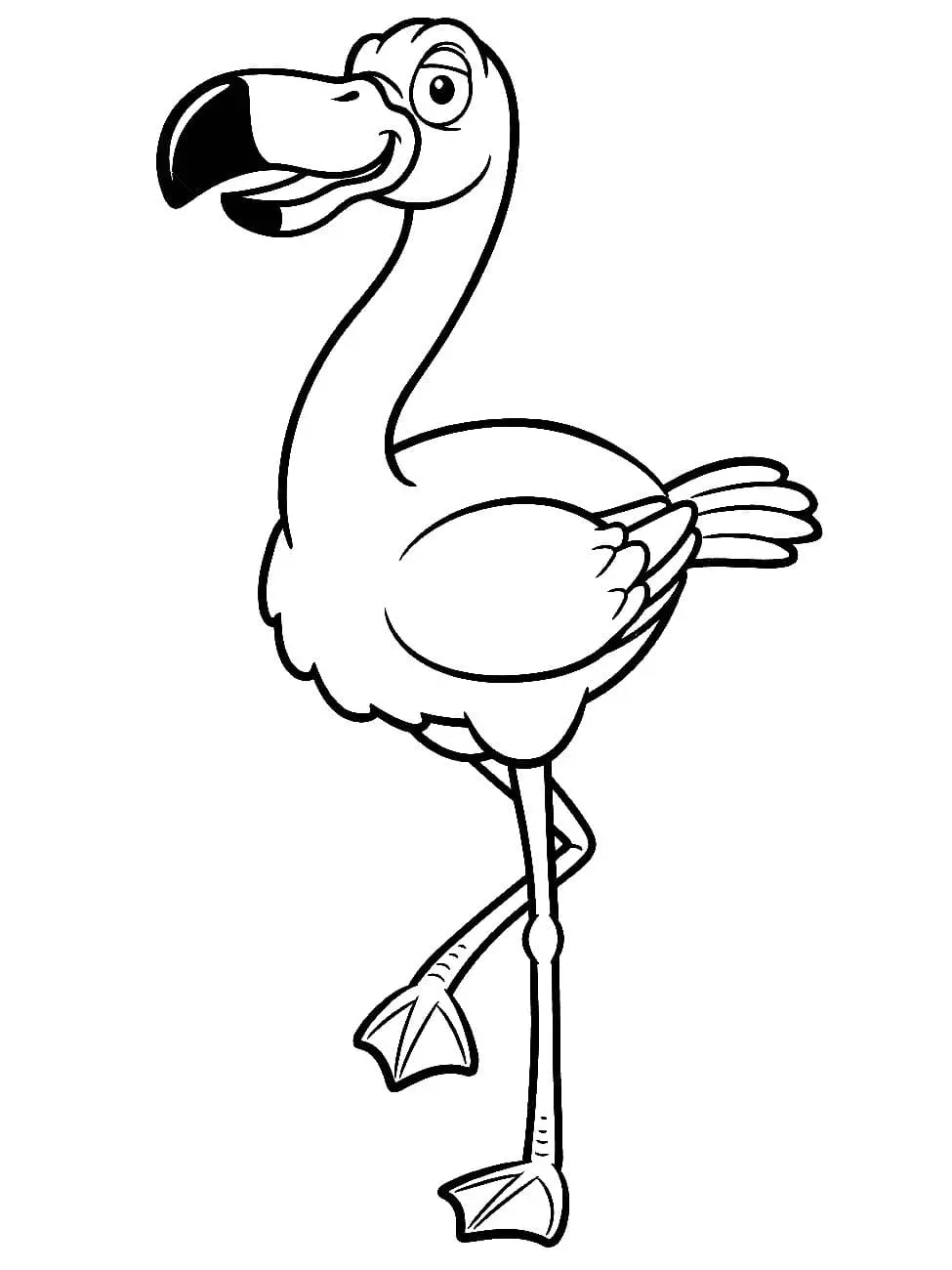 Flamingo Coloring Pages