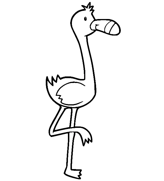 Flamingo Coloring Pages