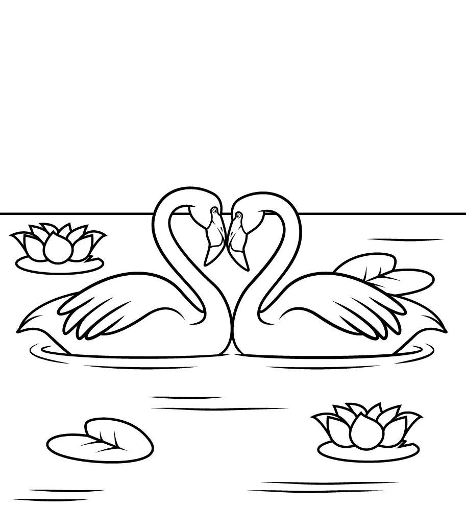 Flamingo Coloring Pages