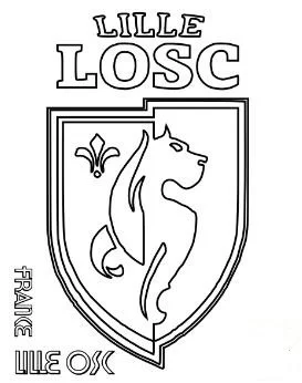 French Ligue 1 Team logos Coloring Pages