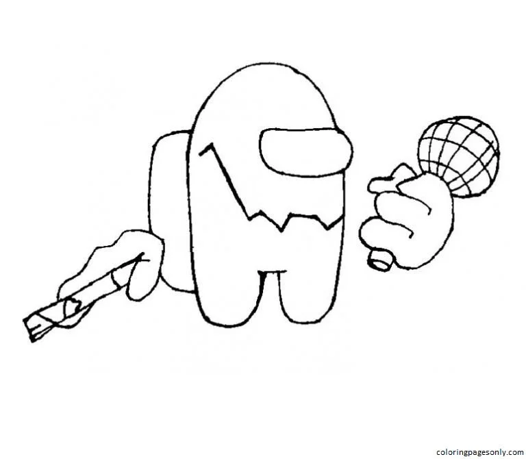 Friday Night Funkin Coloring Pages