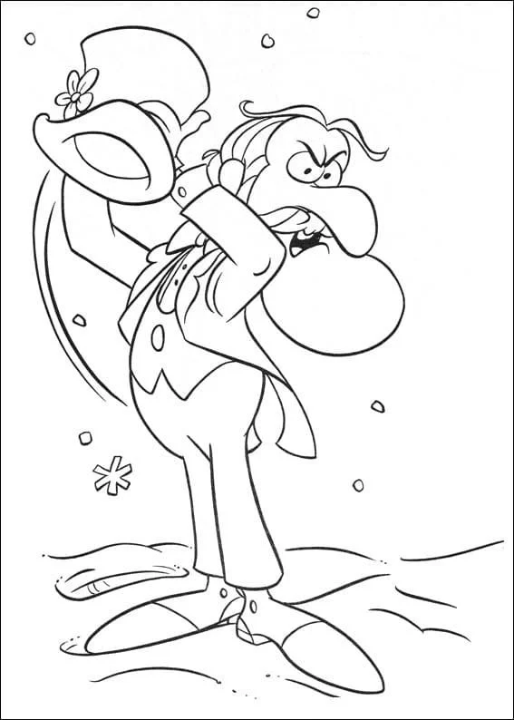 Frosty the Snowman Coloring Pages
