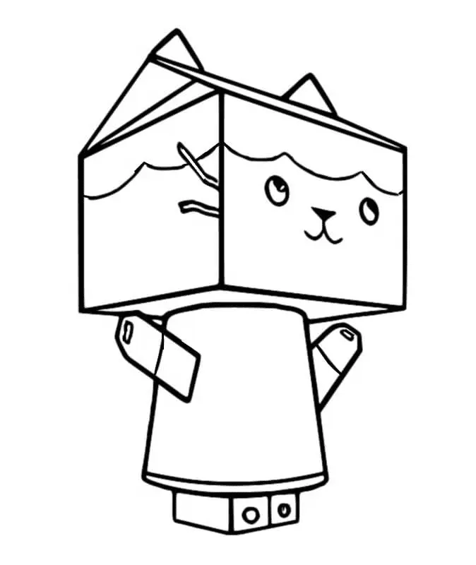 Gabby s Dollhouse Coloring Pages