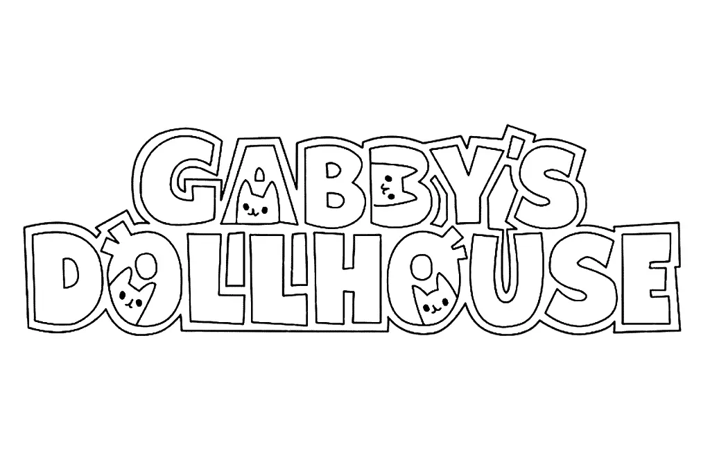 Gabby s Dollhouse Coloring Pages