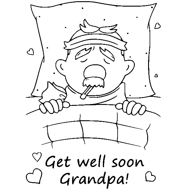 Get Well Soon Coloring Pages