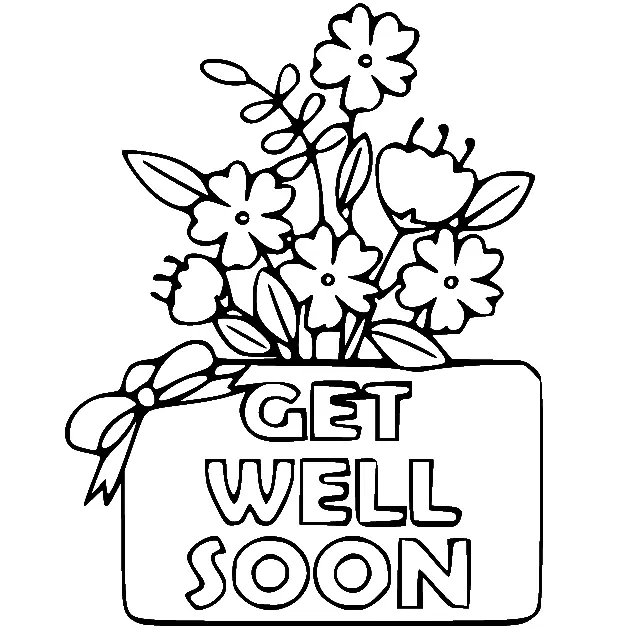 Get Well Soon Coloring Pages