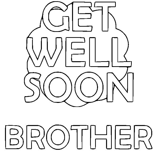 Get Well Soon Coloring Pages