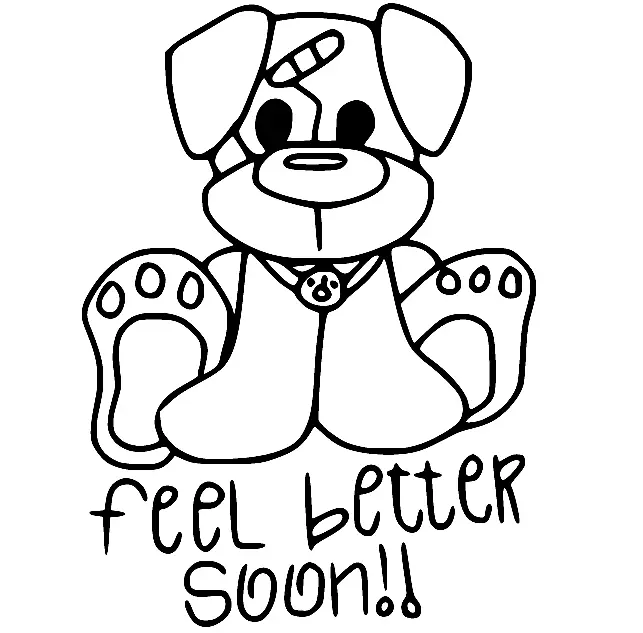 Get Well Soon Coloring Pages