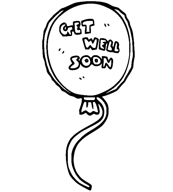 Get Well Soon Coloring Pages