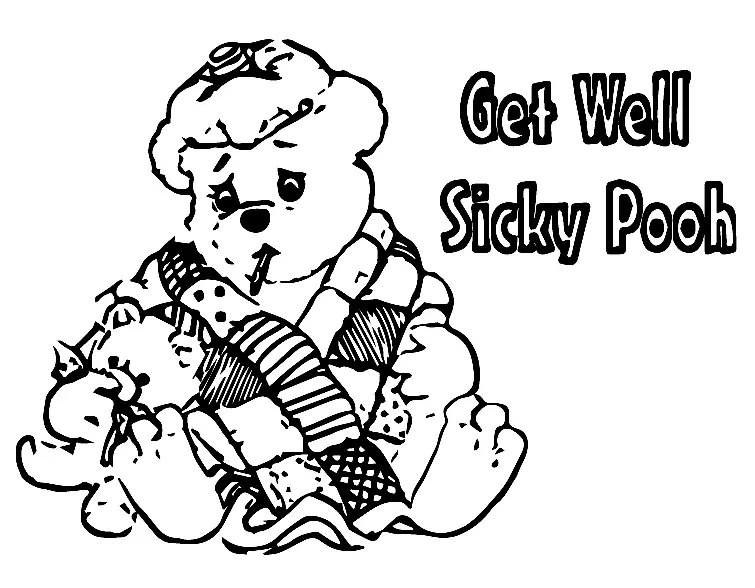 Get Well Soon Coloring Pages