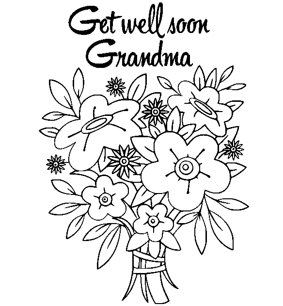 Get Well Soon Coloring Pages