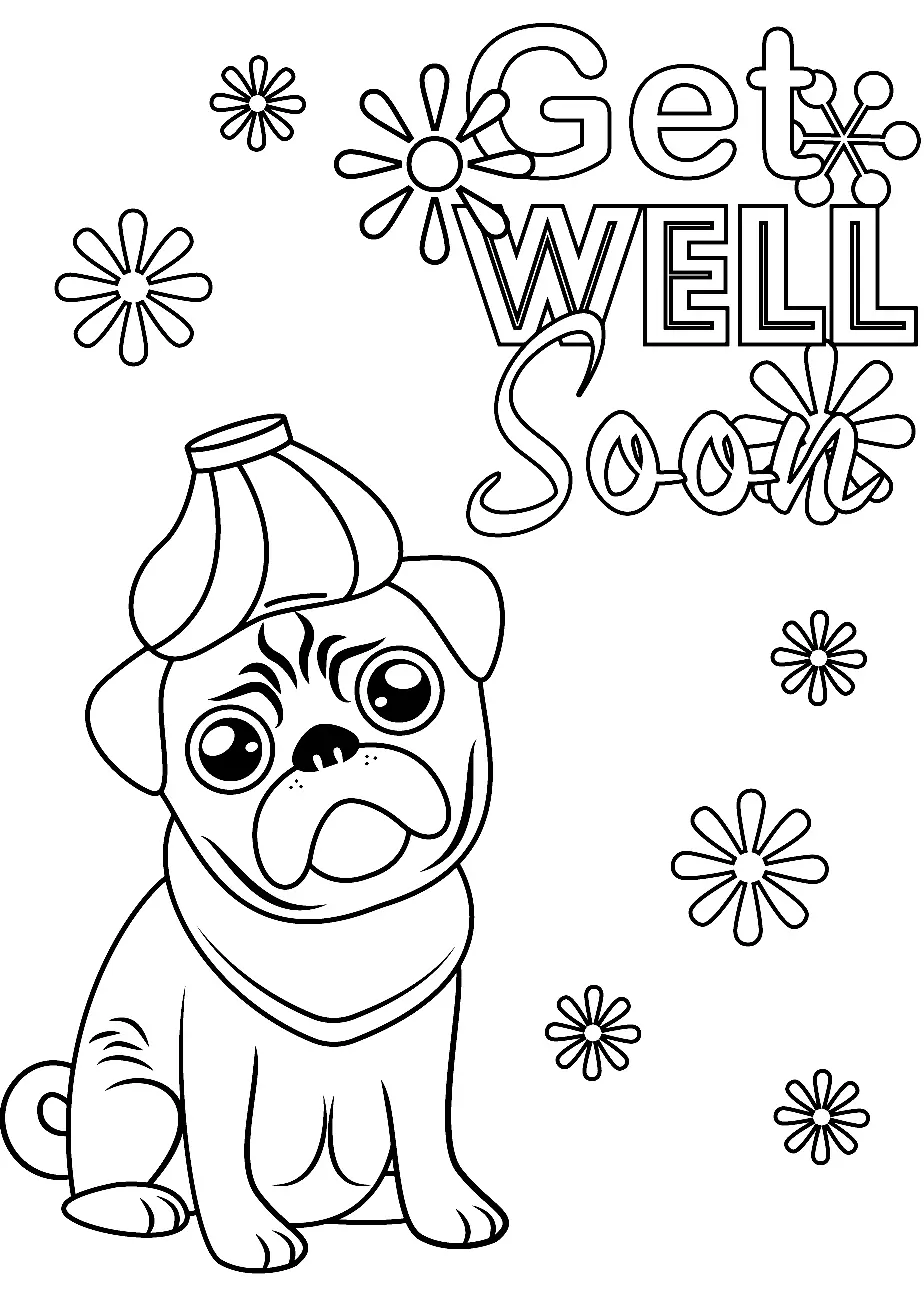 Get Well Soon Coloring Pages