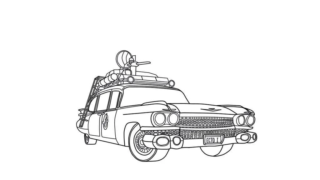 Ghostbusters Coloring Pages