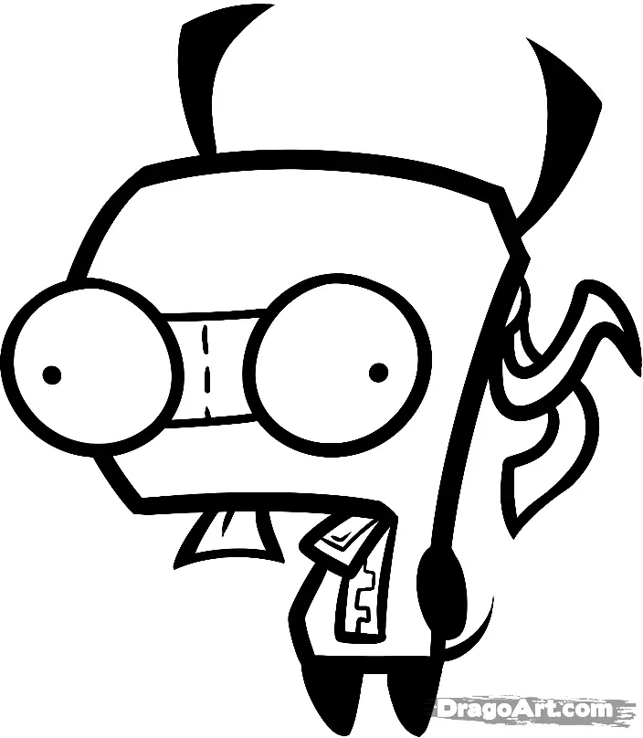 Gir Coloring Pages