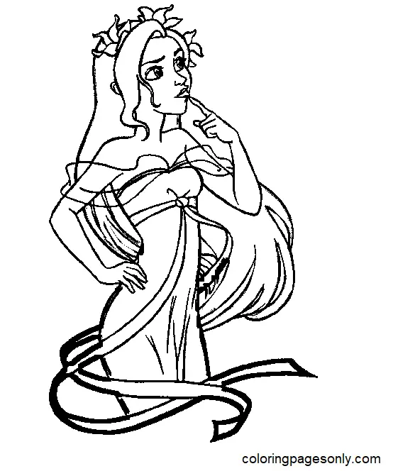 Giselle Coloring Pages